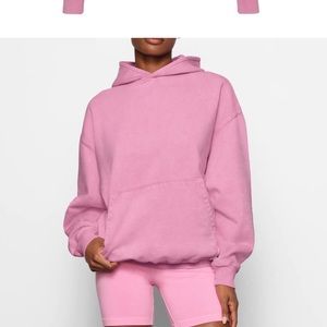 Skims boyfriend fleece hoodie